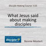 What Jesus Said About Making Disciples