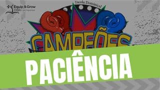 Paciência, Um Fruto Do Espírito