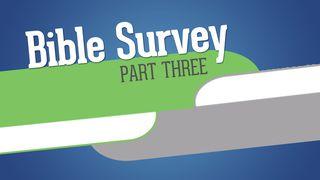 Bible Survey: Part Three