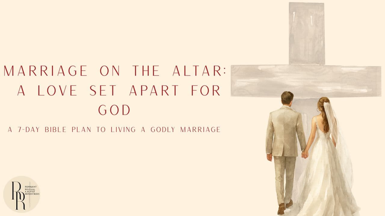 Marriage on the Altar: A Love Set Apart for God
