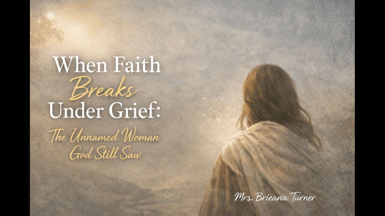 When Faith Breaks Under Grief: The Unnamed Woman God Still Saw
