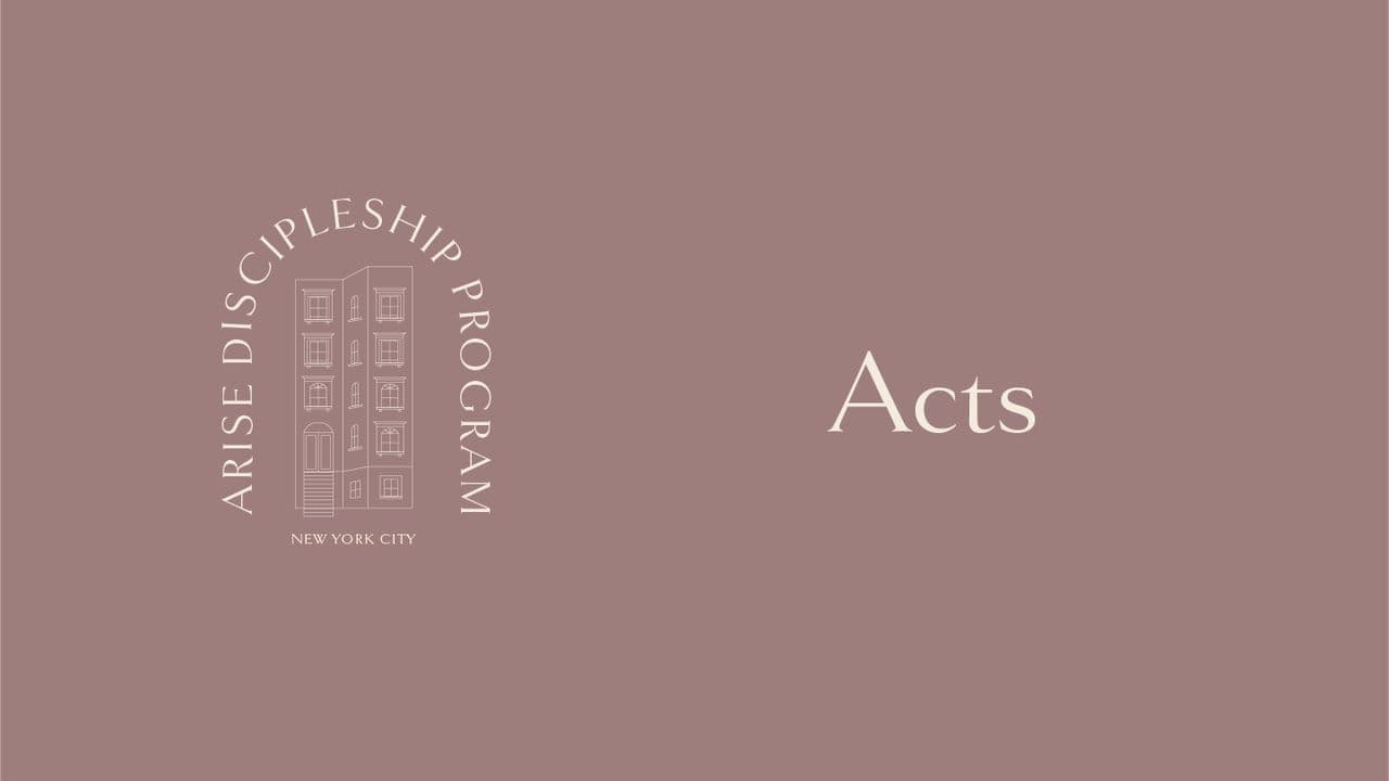 The Book of Acts - ARISE