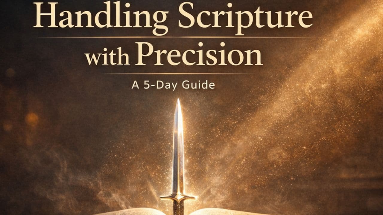 Handling Scripture With Precision: A 5-Day Guide