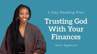 Trusting God With Your Finances