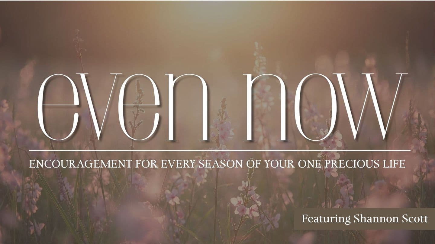 Even Now: Finding God in Uncertainty, Waiting, and Pain