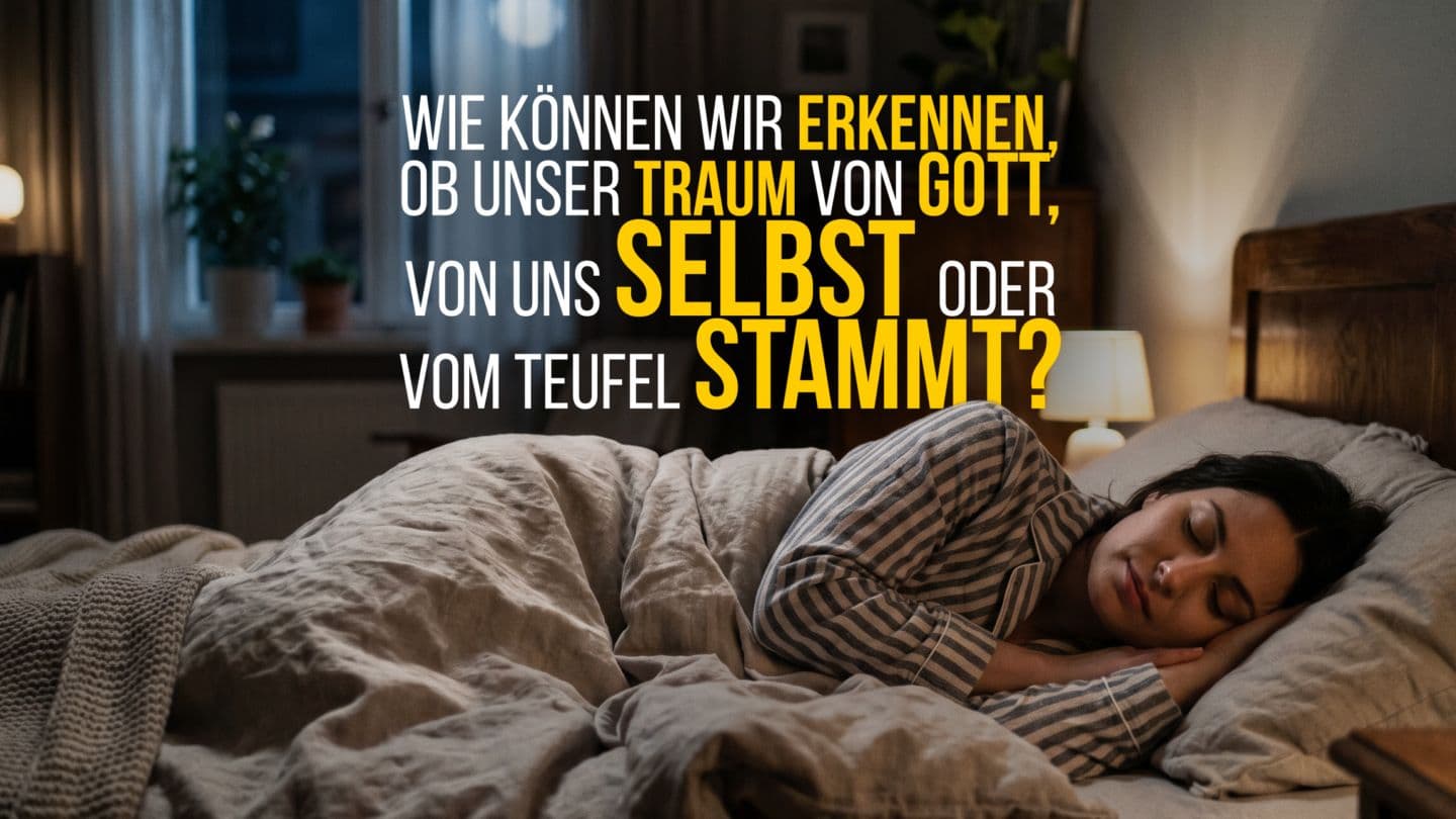 Wie können wir erkennen, ob unser Traum von Gott, von uns selbst oder vom Teufel stammt? Genesis 15:13 illumiNations