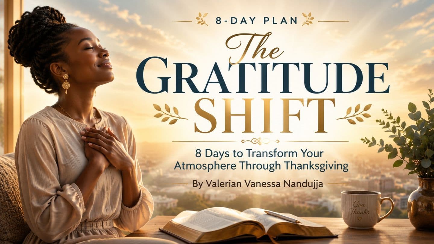 The Gratitude Shift: 8 Days to Transform Your Atmosphere Through Thanksgiving by Valerian Vanessa Nandujja