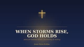 When Fear Whispers, Faith Answers
