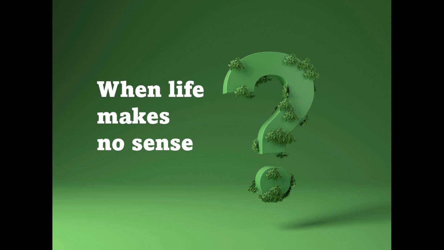 When Life Makes No Sense