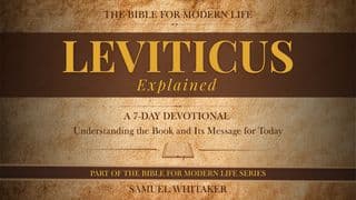 LEVITICUS EXPLAINED