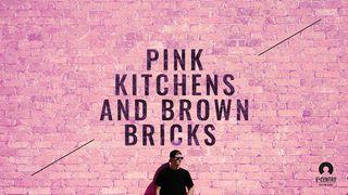 Pink Kitchens And Brown Bricks